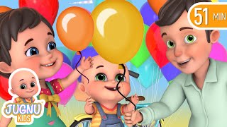 गुब्बारे वाला Gubbare Wala I Balloon Song For Kids I Hindi Rhymes For Children I FunForKids Jugnu