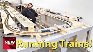 New Junction Model Railway EP37 - Getting Trains Running!