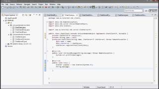 JAVA RMI (02 - chat application Prototype Project)