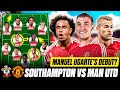 Ugarte DEBUT? Zirkzee & De Ligt START? | SOUTHAMPTON vs MAN UTD Starting XI & Preview