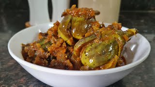 अस्सल सातारी पद्धतीचे कांदा मसाला भरली वांगी | Satara Special Brinjal Masala Recipe |