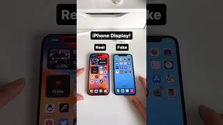 #shorts real iPhone and fake iPhone testing #iphone #apple