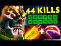 1400XPM 🔥🔥 Wraith King 44Kills Radiance + Desolator Dota 2