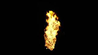 Fire Loop 01 - 100% Free Stock Footage (Alpha channel)