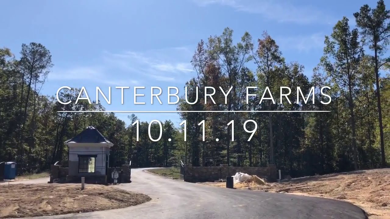 Canterbury Farms: Driving Through On October 11, 2019 - YouTube