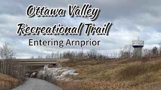 Ottawa Valley Recreational Trail Part 19 (Entering Arnprior)