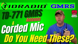 Two SURPRISING ways to talk farther!  Corded radio mic and extended range 771 antenna!