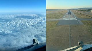 Airplane Pilot Films Stunning Timelapse During Flight