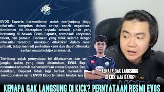 PERNYATAAN RESMI EVOS SOAL KASUS DEPEZETT! KENAPA GAK LANGSUNG DI KICK DARI EVOS?