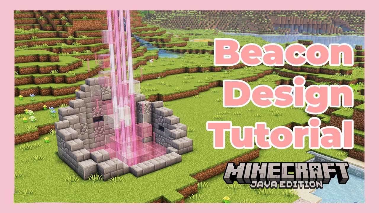 Minecraft Beacon Design Tutorial Youtube