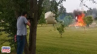 You Better Watch This Before Shooting a Fridge Packed with Tannerite
