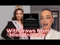 Is This the reason Why Miss South Africa Mia Le Roux Withdrew From the Miss Universe Competition