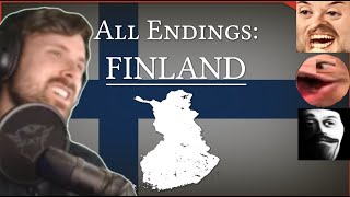 Forsen  Reacts - All Endings: Finland