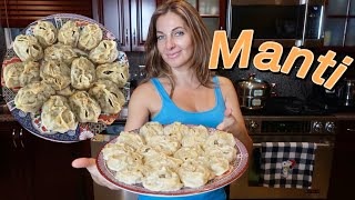 Authentic Uzbek Manti *Meat Dumplings!