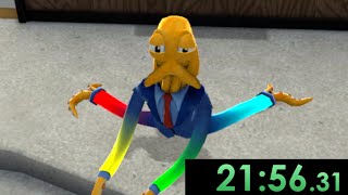 4-Player Octodad speedruns are incredibly chaotic