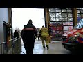 Aankomst Brandweer Urk bij nieuwe kazerne! - En een melding voor Brandweer Urk tijdens de opening!