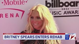 Britney Spears enters substance abuse treatment facility weeks after arrest
