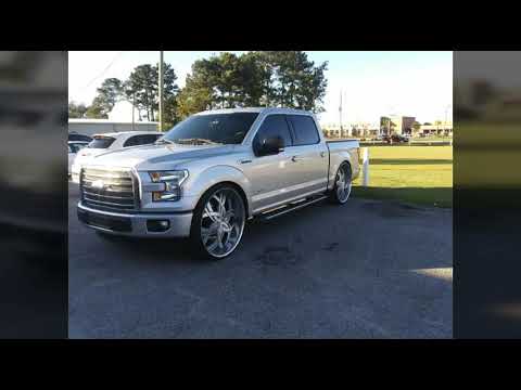 Ford F150 Tucking 30s Dub Wheels - YouTube