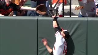 2012/04/29 Reimold robs Suzuki's homer