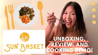 Sun Basket Meal Kit 2020 - Unboxing, Cooking, and Honest Review! | Is Sun Basket Worth It?? π©βπ³π€