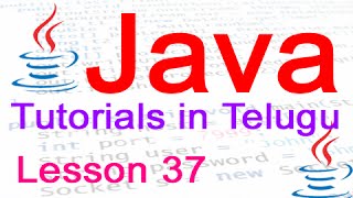 Java in Telugu - Tutorial 37 - Static