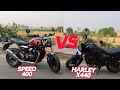 Harley Davidson x440 vs Triumph Speed 400:Fit and Finish