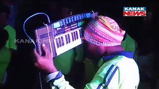 Youth Plays Keyboard On His Head In Koraput | WATCH