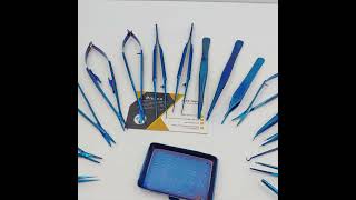 Microsurgery Instruments Set