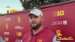 USC OL coach Zach Hanson on change in role, recruitment