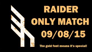 HAWKEN Fun Night || Raider only match || 09/08/15