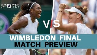 Match Point: Serena Williams vs Simona Halep 2019 Final | #Wimbledon