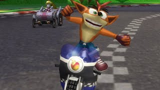 Crash Bandicoot in Mario Kart Wii