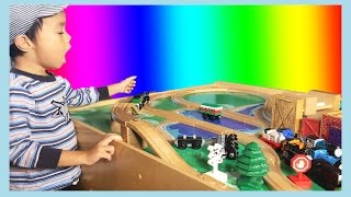 Thomas and Friends  Trackmaster Wooden Railway Combo Track! Fun Toy Trains for Kids