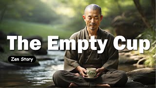 THE EMPTY CUP | Heartfelt Zen Parable | A Zen Motivational Story | Zen Wisdom |