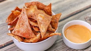 Tasty and Crunchy Wheat Flour Chips | Atta Chips | Snacks Recipe | Toasted