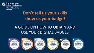 SCE Tutorial - How to Get your Badges