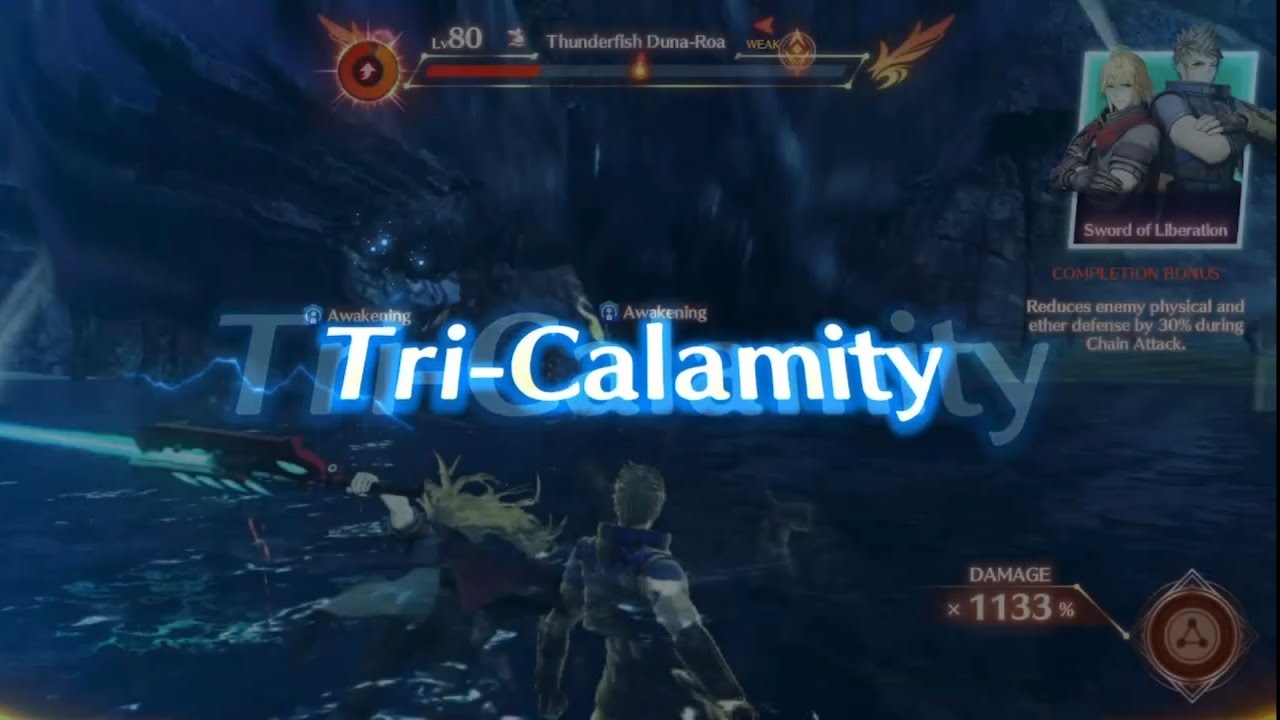 Xenoblade Chronicles 3 Future Redeemed Super Boss Thunderfish Dina Roa