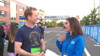 Nicole Brady at the BOLDERBoulder spots former Denver7 anchor