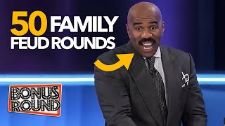 50 Family Feud Questions & Answers With Steve Harvey