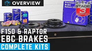 2012-2018 F150 \u0026 Raptor EBC USR Complete Front \u0026 Rear Brake Kit Overview