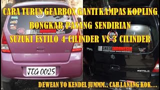 GANTI SENDIRI KAMPAS KOPLING SUZUKI KARIMUN ESTILO 4 PISTON VS 3 PISTON