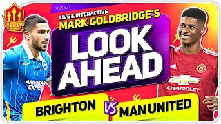 Brighton vs Manchester United! Solskjaer's POGBA Decision! Man Utd News