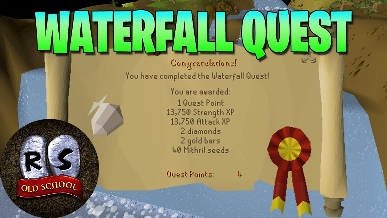 OldSchool Runescape [OSRS] Waterfall Quest Guide - YouTube