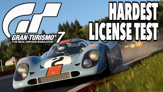 This Is The Hardest License Test In GT 7!