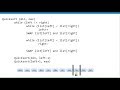 Quicksort algorithm