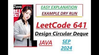 Design Circular Deque | Leetcode 641 | Java Code | Developer Coder