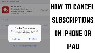 How to Cancel Subscriptions on iPhone or iPad (2018)