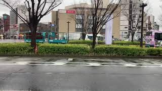 いすゞエルガミオ京成タウンバスTO35小54高砂駅・小岩駅北口経由京成小岩駅行き亀有駅14時50分発車6分遅れ