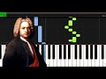 Bach - Invention 4 BWV 775 - Easy Piano Music