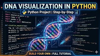 DNA Visualization using Python | 3D Double Helix Project